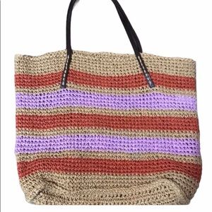 Boho Wicker Woven Shoulder Bag